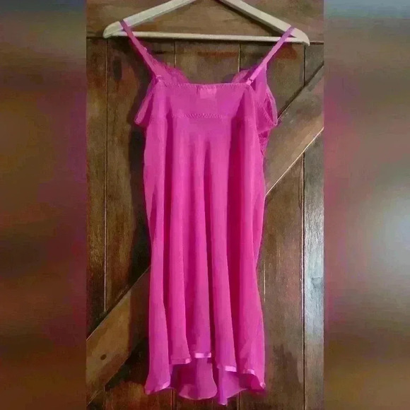 Vtg Cinema Etoile Nightie Slip Fairycore Size Medium Nightgown Lingerie Babydoll - Picture 2 of 7